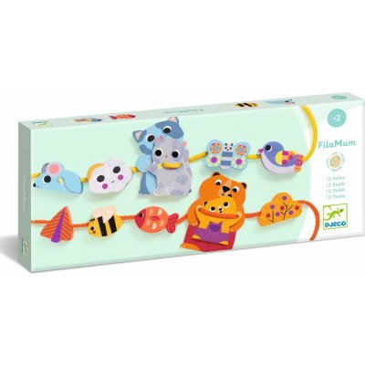 DJECO Navlékání Zvířátka – Hledejceny.cz
