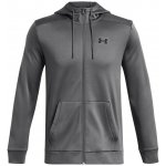 Under UA Armour fleece FZ Hoodie -GRY 1373357-025 – Zboží Mobilmania