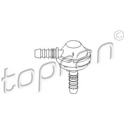 Drzak, Pricny stabilizator TOPRAN 108 134 – Zboží Mobilmania