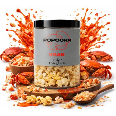 Pop Pause Popcorn Krab 1000 ml 50 g – Zbozi.Blesk.cz