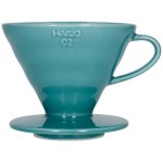 Hario Dripper V60-02 Ceramic Turquoise Green – Zboží Dáma