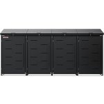 Scorpion elektro s.r.o. Přístřešek na 4 popelnice D11GG4Z antracit - N – Zboží Mobilmania