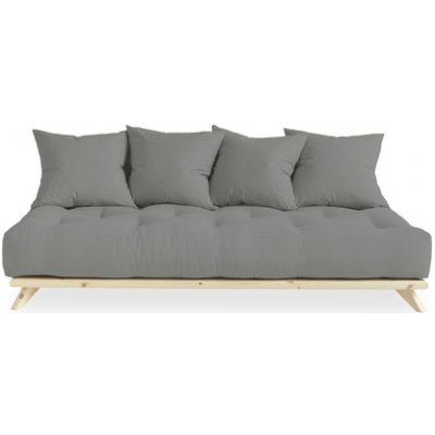 Sofa Senza by Karup 90*200 cm natural + futon grey 746