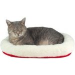 Trixie Plyšový pelech pro kočku 45 x 30 cm bílo – Zboží Mobilmania