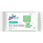 Linteo Baby 100% Biodegradable dětské jemné vlhčené ubrousky 48 ks – Zboží Dáma