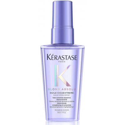 Kérastase Blond Absolu Huile Cicaextreme Vyživující olej pro posílení blond vlasů 50 ml – Hledejceny.cz
