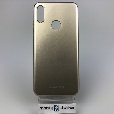 Molan Cano Jelly TPU Huawei Y6 2019 zlaté – Zboží Mobilmania