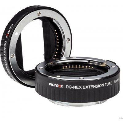 Viltrox sada mezikroužků 10/16 mm pro Sony NEX E-mount s přenosem clony – Zboží Živě
