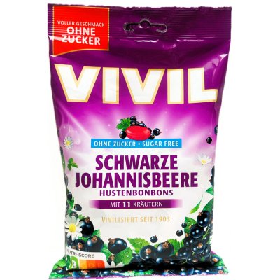 Vivil Cerny rybiz+11 bylin bez cukru 120 g – Hledejceny.cz