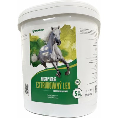 Mikrop Horse Len extrudovaný pro koně 2 kg – Zboží Dáma
