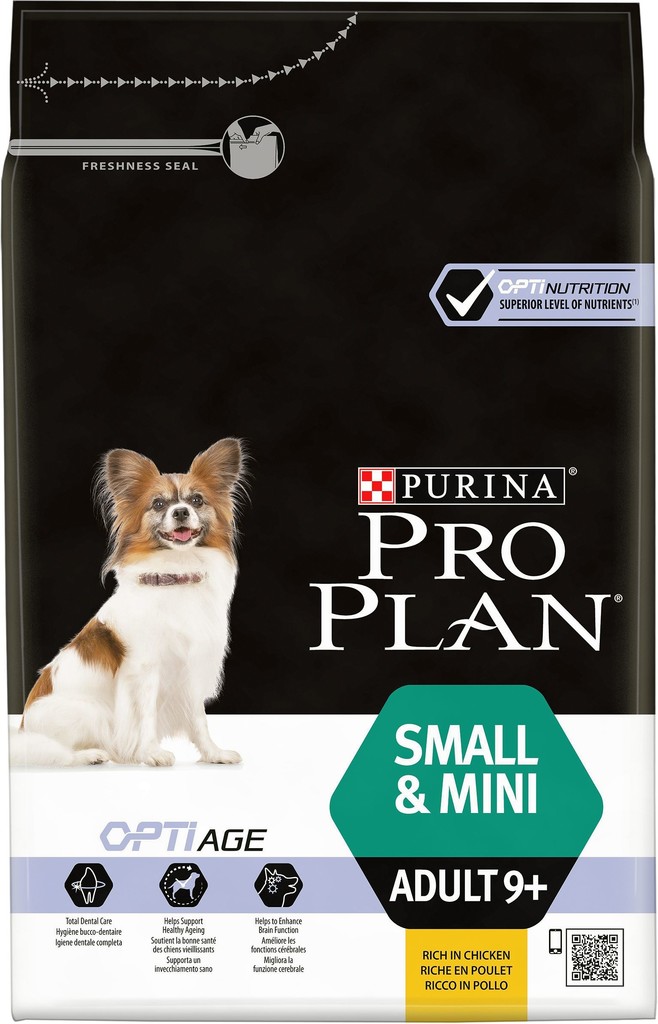 Purina Pro Plan Small & Mini Adult 9+ Age Defence kuře 3 kg