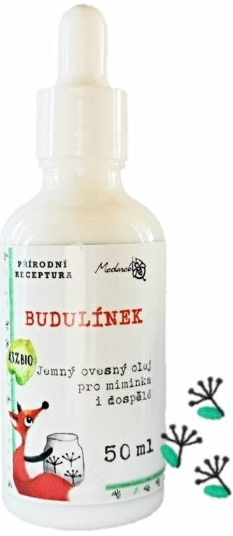 Medarek Budulínek ovesný olej BIO 50 ml