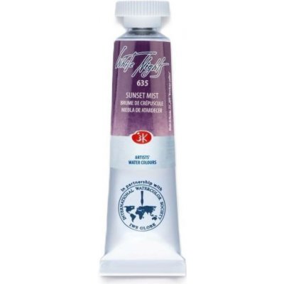 White Nights Akvarelová barva Granulující 10 ml Sunset Mist 635 – Zboží Dáma