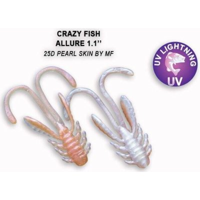 Crazy Fish Allure 2,7 cm 25D Pearl skin by MF 10 ks – Zbozi.Blesk.cz