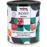 Rony Mono hovězí svalovina s mrkví a řepou 800 g – Sleviste.cz