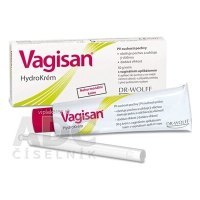 Vagisan HydroKrém vaginální krém 50 g + 1 aplikátor, 1x1 set – Zboží Dáma