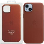 Apple Leather Case s MagSafe pro iPhone 14 Plus - cihlově hnědý MPPD3ZM/A – Sleviste.cz