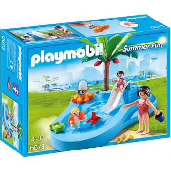 Playmobil 6673 Dětský bazén s klouzačkou