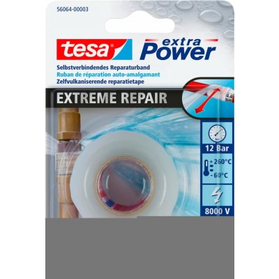 tesa 56064 EXTREME REPAIR instalatérská izolační páska 2,5 m x 19 mm transparentní – Sleviste.cz