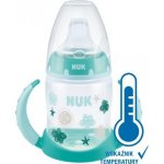 Nuk FC lahvička na učení s kontrolou teploty Loďky/Bílá 150 ml – Zboží Mobilmania