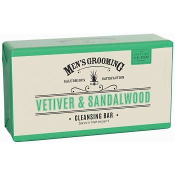 Scottish Fine Soaps luxusní pánské mýdlo Vetiver a santalové dřevo 220 g,