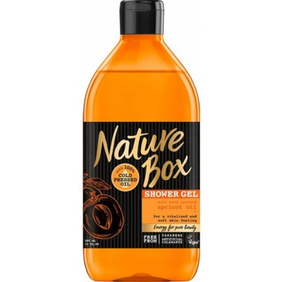 Nature Box sprchový gel Apricot Oil 385 ml – Zbozi.Blesk.cz