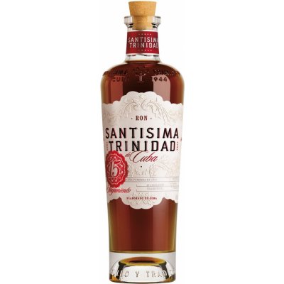 Ron Santisima Trinidad 15y 40,7% 0,7 l (holá láhev) – Zboží Mobilmania