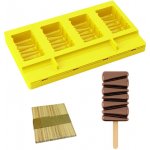 Pavoni Forma na zmrzlinu Pocket Maracaibo 3,7x6,5cm, 35ml 4ks – Zboží Dáma