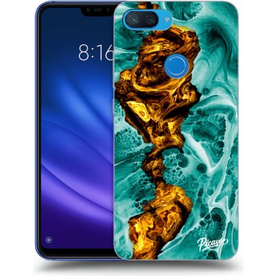 Pouzdro Picasee silikonové Xiaomi Mi 8 Lite - Goldsky černé – Zbozi.Blesk.cz