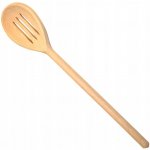 Dřevia Dřevěná děrovaná vařečka - 30 cm – Sleviste.cz