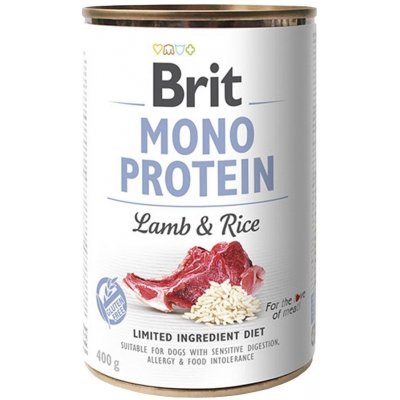 Brit Mono Protein Lamb & Rice 400 g – Hledejceny.cz