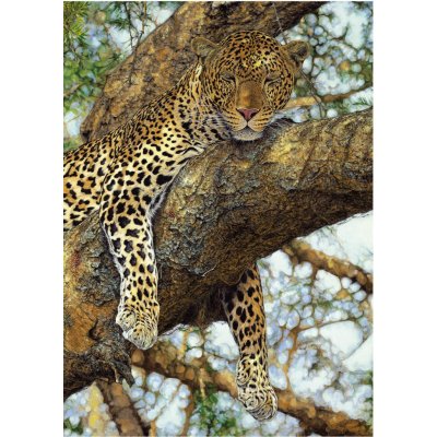 Djeco Leopard 97 x 33 cm 1000 dílků