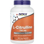 Now Foods Foods L-Citrulline 750 180 kapslí – Hledejceny.cz