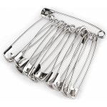 Spínací špendlíky délka 55 mm, střední, barva nikl – Zboží Mobilmania