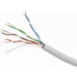 Datacom 1101 kabel drát C5E UTP PVC 100m, šedý – Zboží Živě