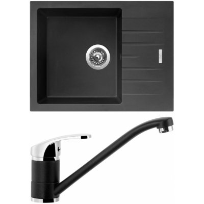 Sinks G10926 Set PERFECTO 650 Pureblack + PRONTO Pureblack – Sleviste.cz