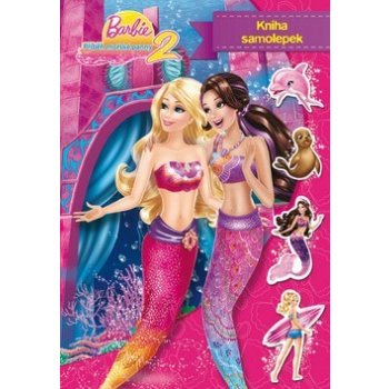 Barbie Příběh mořské panny 2 Kniha samolepek