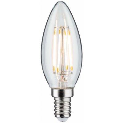 Paulmann P 28684 LED svíčka 4,8 W E14 čirá teplá bílá stmívatelné