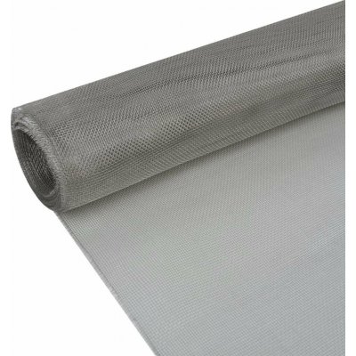 vidaXL Síť proti hmyzu nerezová ocel 100 x 500 cm stříbrná – Sleviste.cz