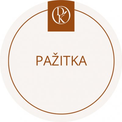 Davídkovo koření Etiketa Pažitka béžová průměr 4,5 cm 1 ks – Hledejceny.cz