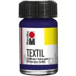 Marabu Textil barva na textil 15 ml modrá tmavá 053 – Hledejceny.cz