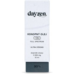 dayzen full spectrum CBD konopný olej 30% 10 ml ultra strong