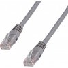 síťový kabel Datacom H5ULG01K0G Patch UTP, Cat5e, RJ45, 1m, šedý