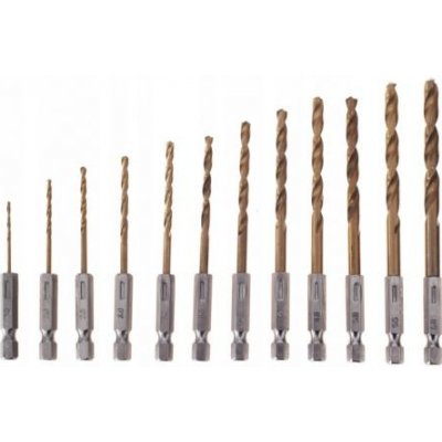 Sada vrtáků na železo HSS TITAN 13ks KD982 KRAFT&DELE – Sleviste.cz