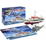 Revell DGzRS Arkona + Westland Sea King Mk 41 Gift Set 05683 1:72 – Zboží Mobilmania