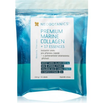 Neobotanics Premium Marine Collagen + 17 Essences Orange and pineapple 214 g