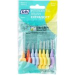 TePe Extra Soft Mixed Pack velmi jemné mezizubní kartáčky 8 ks