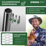 Vespagarden Výběh pro drůbež klec pro slepice 3 x 2 x 2m 6m2 – Hledejceny.cz