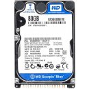 Pevný disk interní WD Scorpio Blue 80GB, 2,5", 5400rpm, 8MB, UATA, WD800BEVE