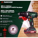 PARKSIDE PSBSA 20-Li C3 + 2 Ah – Zboží Dáma